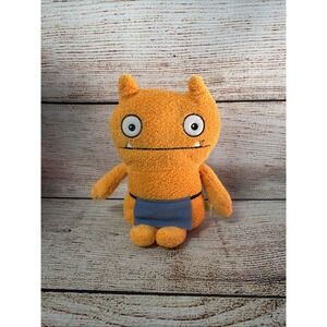Hasbro Uglydolls Wage 8" Orange Plush Stuffed Animal Weighted Bottom Toy Used